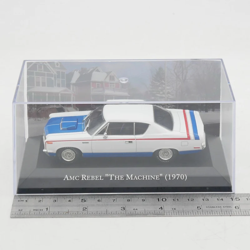 

Diecast Ixo 1:43 Scale AMC REBEL Alloy Car Model Collectible Toy Gift Souvenir Display Ornament