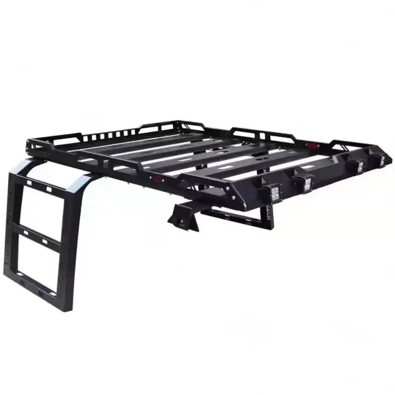 2018+ Accessories 2/4 Door Aluminum/Steel Cargo Carrier Roof Rack for Wrangler JL Auto Body Systems