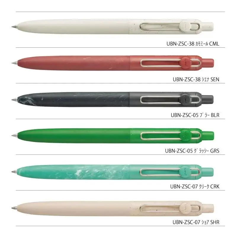 Japanese Uniball Zento Series Press-Type Pen, New Model Limited Edition,Fast-Dry Ink,Ideal Water Pen for Students&Professionals