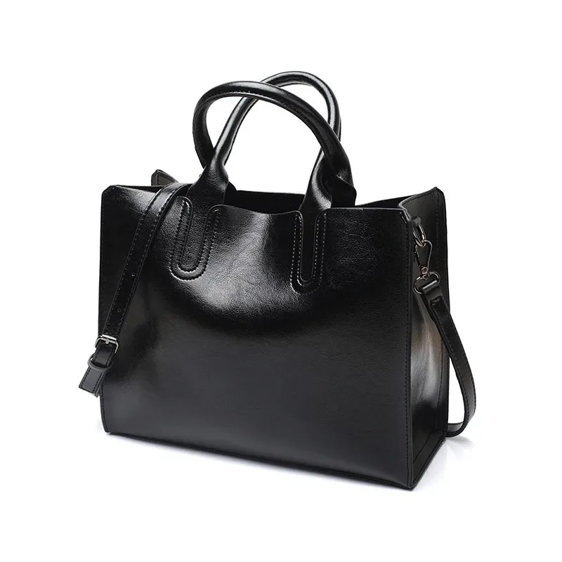 2024 New Super Capacity Tote Bag Black Brown Commuter Brand Designer Women Bags Woman Ladies Handbags High Quality Luxury