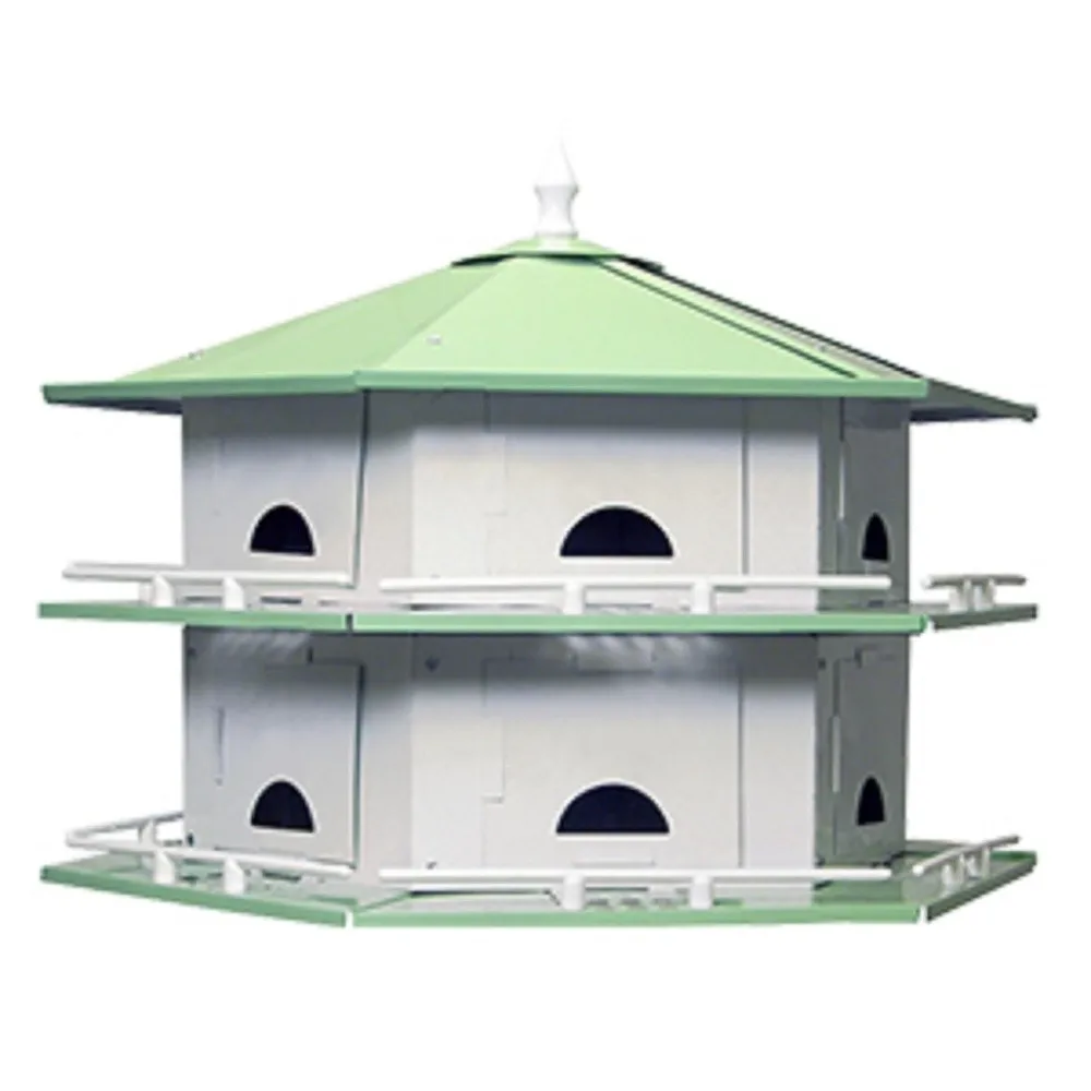 AH 12SR 12/6 Room Convertible Aluminum Purple Martin House