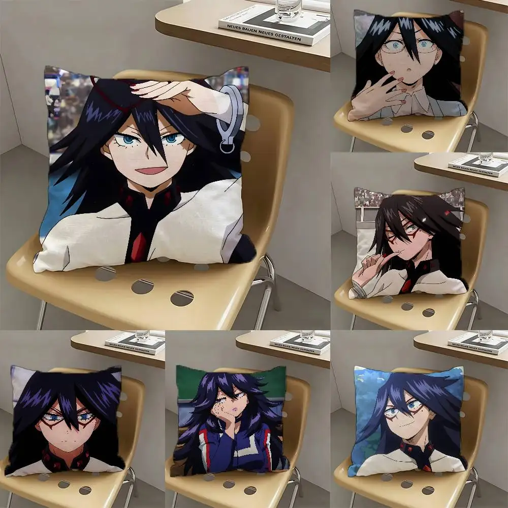 1pc Midnight Anime Characters Pillow Case Fashion Square Pillowcase Bedroom Sofa Room Ins Decoration Leisure