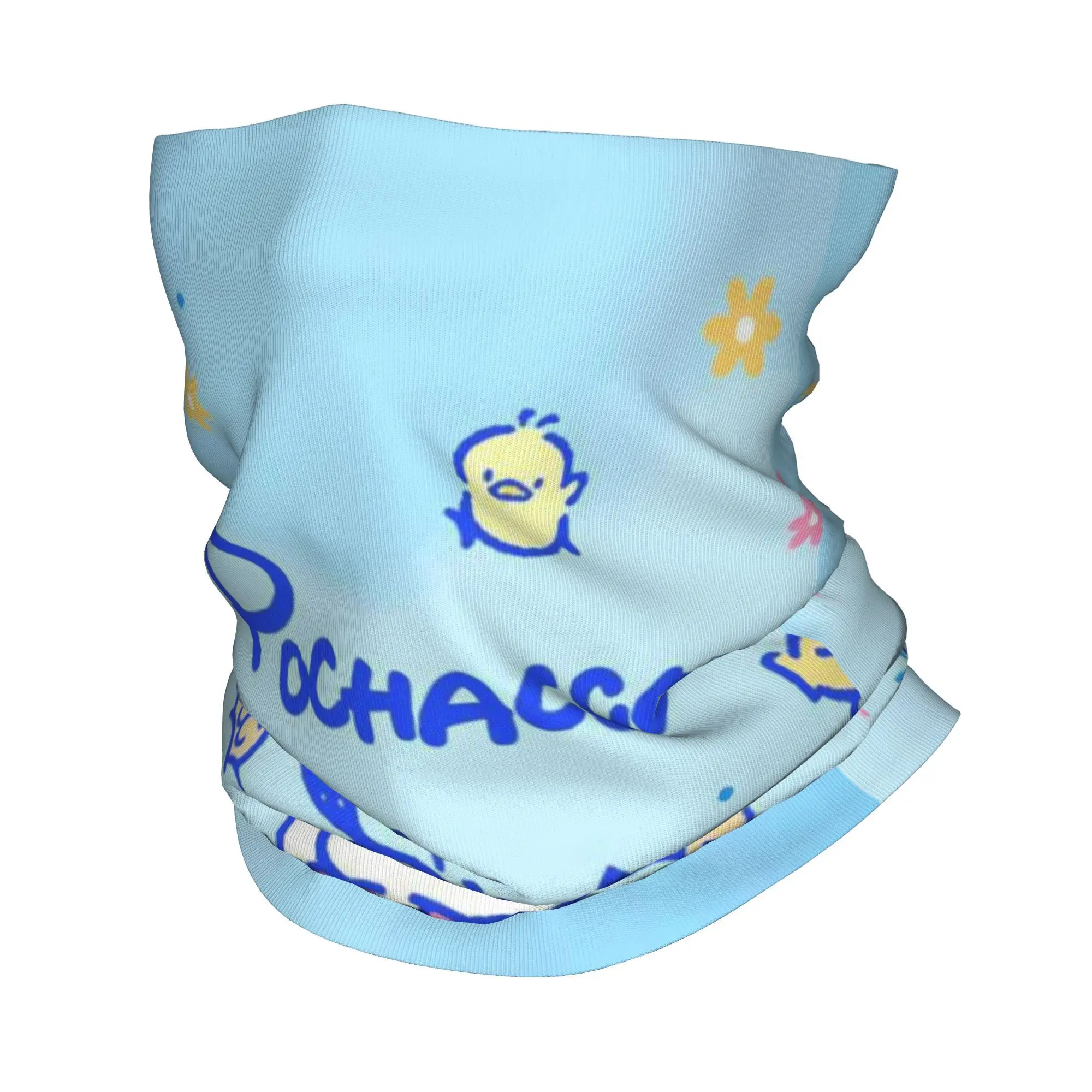 Custom Cartoons Pochacco Bandana Neck Gaiter for Hiking Running Women Men Wrap Scarf  Headband Warmer