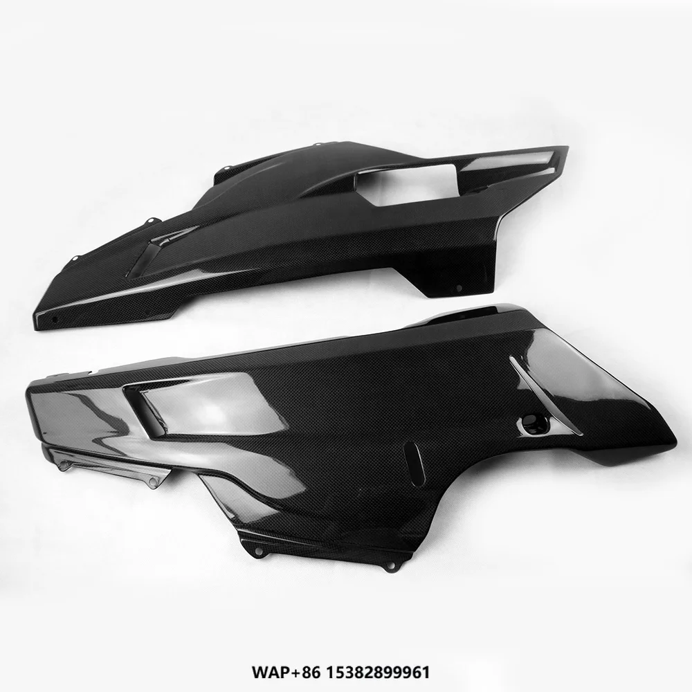 Quality Carbon Fiber Motorcycle Parts 3k Carbon Fibre Lower Fairings Belly Pan for Ducati 1198 1098 848
