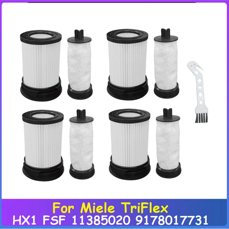 Hepa Filter For Miele Triflex HX1 FSF 11385020 9178017731 Vacuum Cleaner Replacement Spare Parts Cleaning Filter