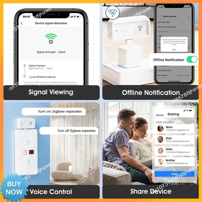 

A10R Новый Tuya умный дом Zigbee повторитель Type-C удлинитель расширения сигнала передача повторитель шлюз беспроводной мост