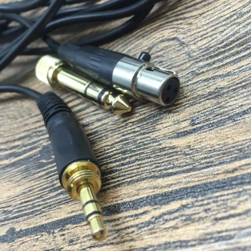 1PCS Wear-resistant 6.3/3.5mm Headphone Cable Replacement Audio Cord for Q701 K702 K141 K271 Headphones