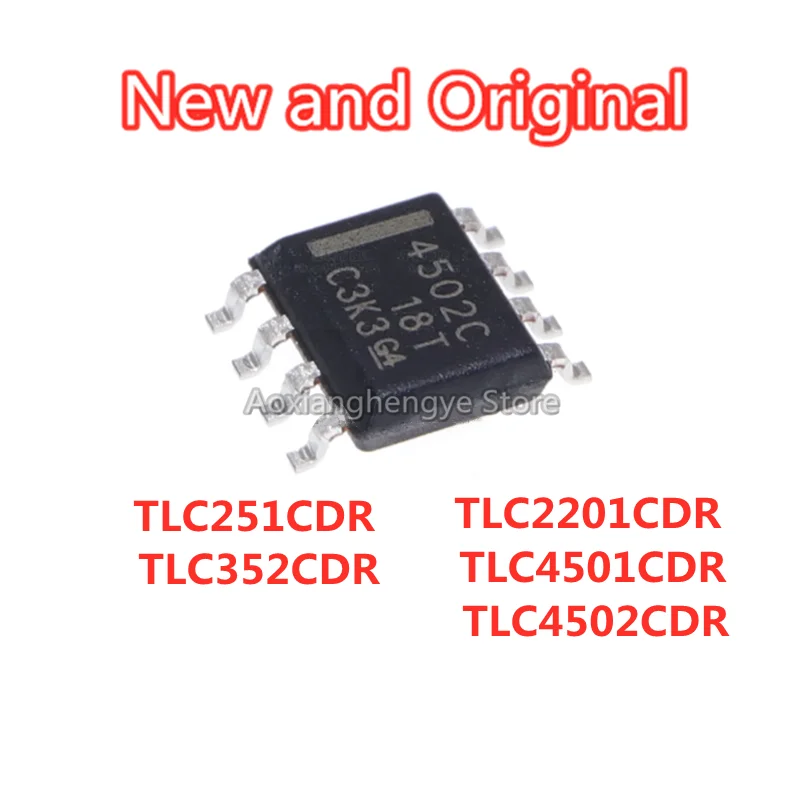 5PCS TLC251CDR TLC352CDR TLC2201CDR TLC4501CDR TLC4502CDR SOP8 Precision operational amplifier New original package