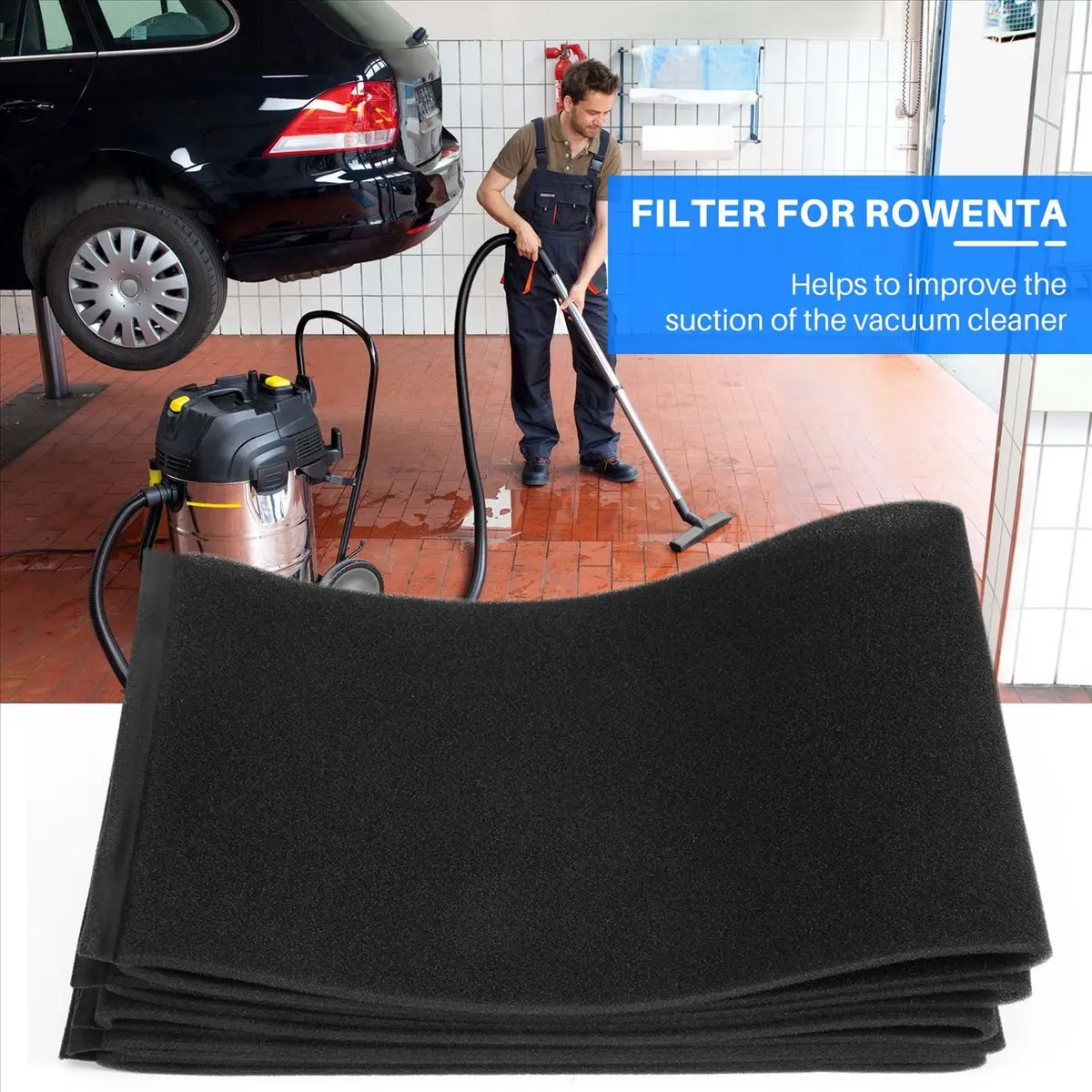 【High Quality】5 Packs of 90585 Foam Set VF2001 Foam Filter, Suitable for Most , and Genie Shop Vacuum Cleaners SUMMER