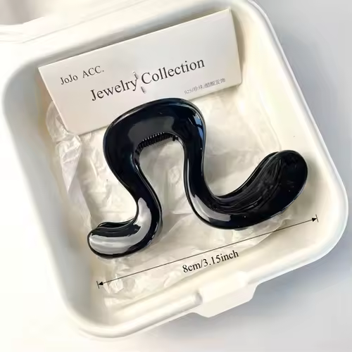 4.5cm Mini Cute Claw Clip Small Girl Hair Claw Semi Transparent Bangs Side Clip Small Shark Clip Women's Hair Apparel Accessory - Image 15