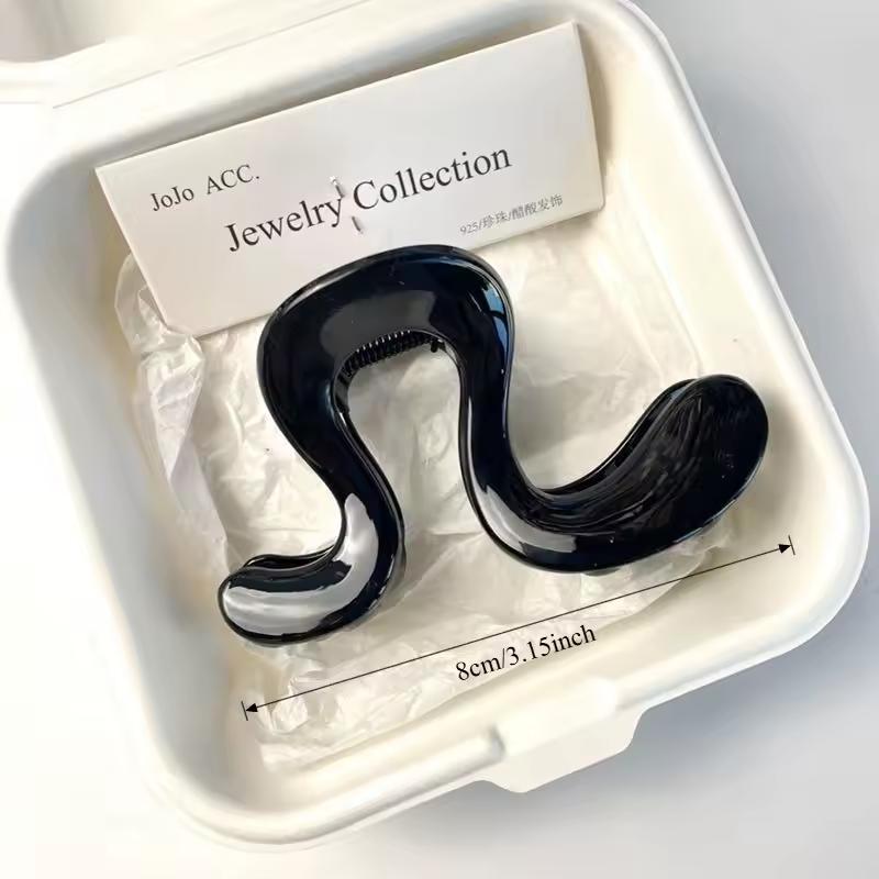 4.5cm Mini Cute Claw Clip Small Girl Hair Claw Semi Transparent Bangs Side Clip Small Shark Clip Women's Hair Apparel Accessory - Image 15