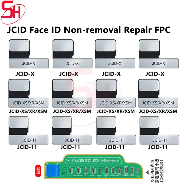 JCID JC Tag Face id Flex Cable for IPhone X XR XS MAX 11 12 PRO MAX Mini Dot Matrix Repair Read and Write Data