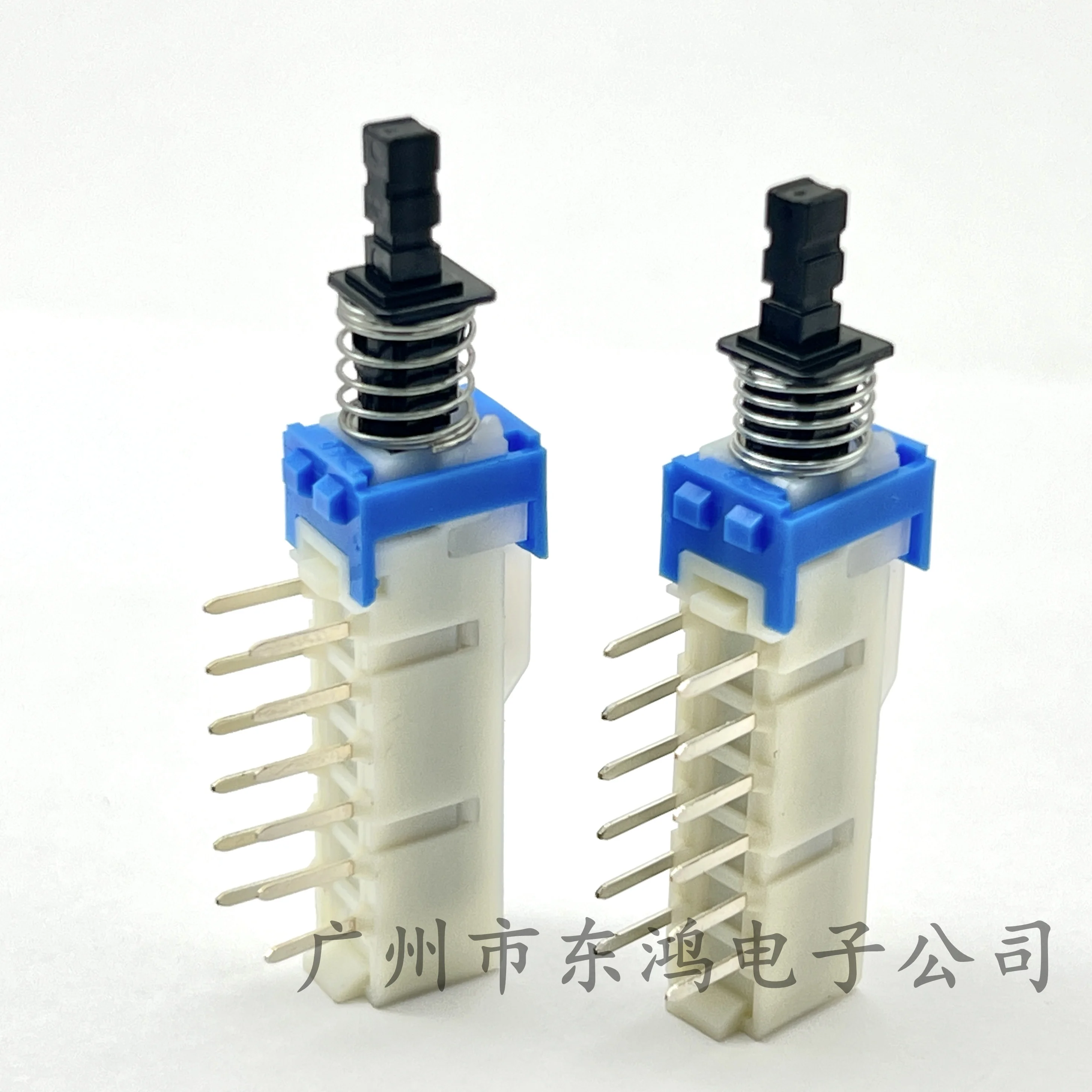 1 szt Japonia ALPS SPUN seria przełącznik kluczykowy dwurzędowy 12 stóp klawisz fortepianowy z przełącznikiem blokady samoblokujący długość 52MM czarny — zdjęcie produktu 6