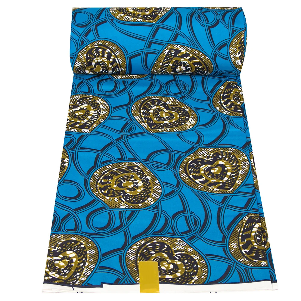 

2025 новейший нигерийский Анкара, африканский полиэстер, восковая ткань, сделай сам, принт, швейная ткань, текстильный материал для женских платьев