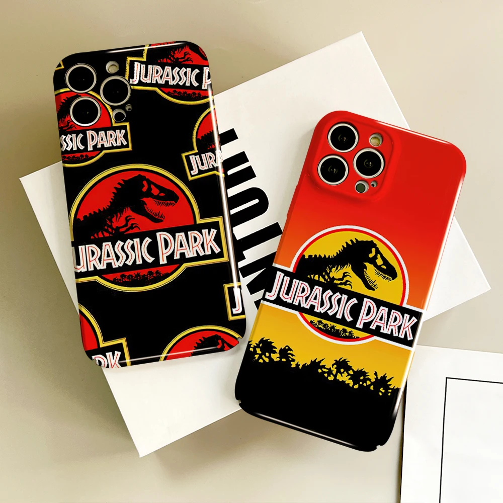 J-Jurassic P-Park Phone Case For Samsung S21 FE S23 22 Ultra Plus A 04 E 33 5G All-inclusive Tough Personalized Cover