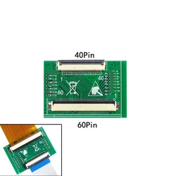 Adaptador 0,5 Pin do passo 40 do FFC ao adaptador do conector do Pin LVDS 60 para PCB800601