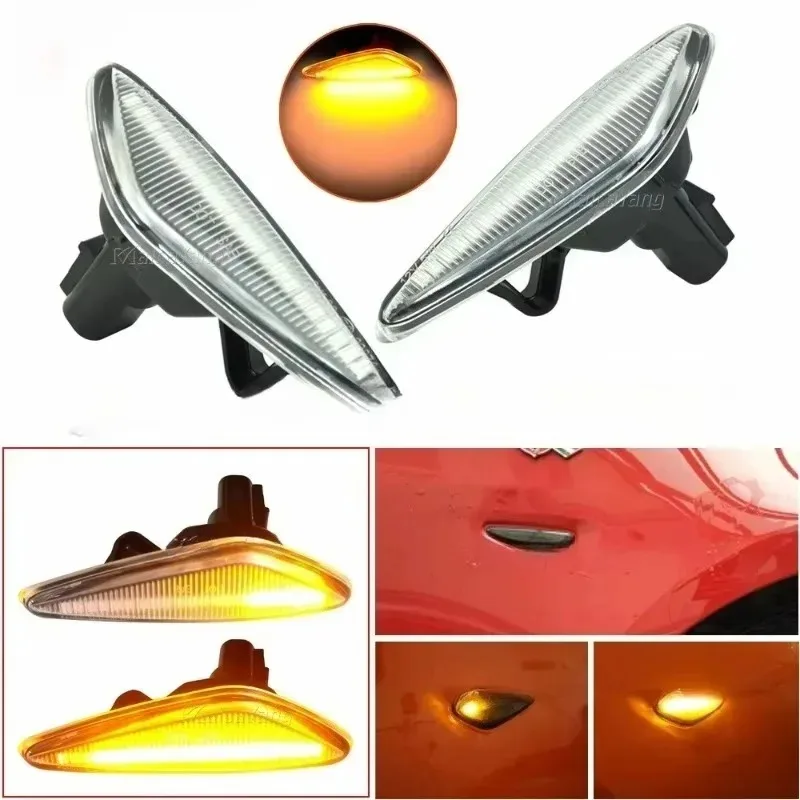 

Лидер продаж, боковой габаритный повторитель, индикатор, динамический янтарный светодиод для MX-5 RX-8 Mazda5 Nissan