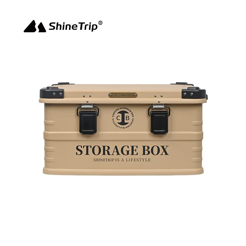 Aluminum Alloy Car SUV Self Driving Travel Storage Box Outdoor Camping Equipment Huge Capacity Suitcase Trunk Portable Big Case