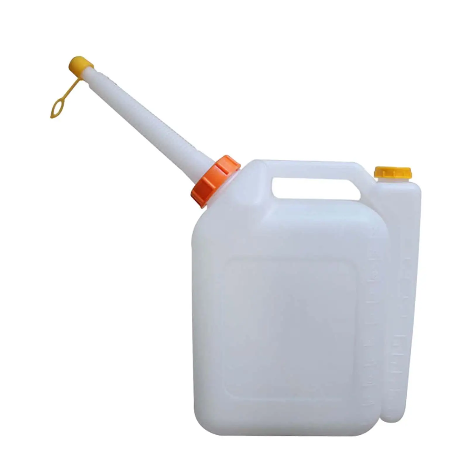 Botella mezcladora de aceite, recipiente grueso para motor de 2 tiempos, dispensador de medición de 10L, mezcla de combustible, contenedor de gasolina para cortacésped
