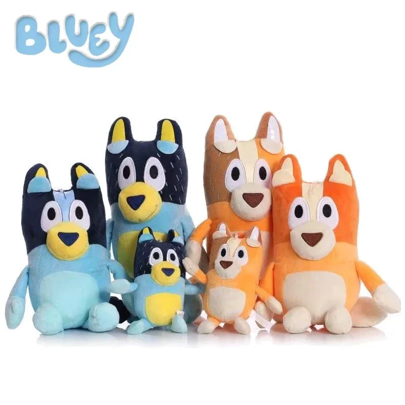 28cm Bluey Plush Toys Cute Simulation Pet Dog Patrol Bingo Sister Kawai Plush Children'S Toy Doll Birthday Gift Toy