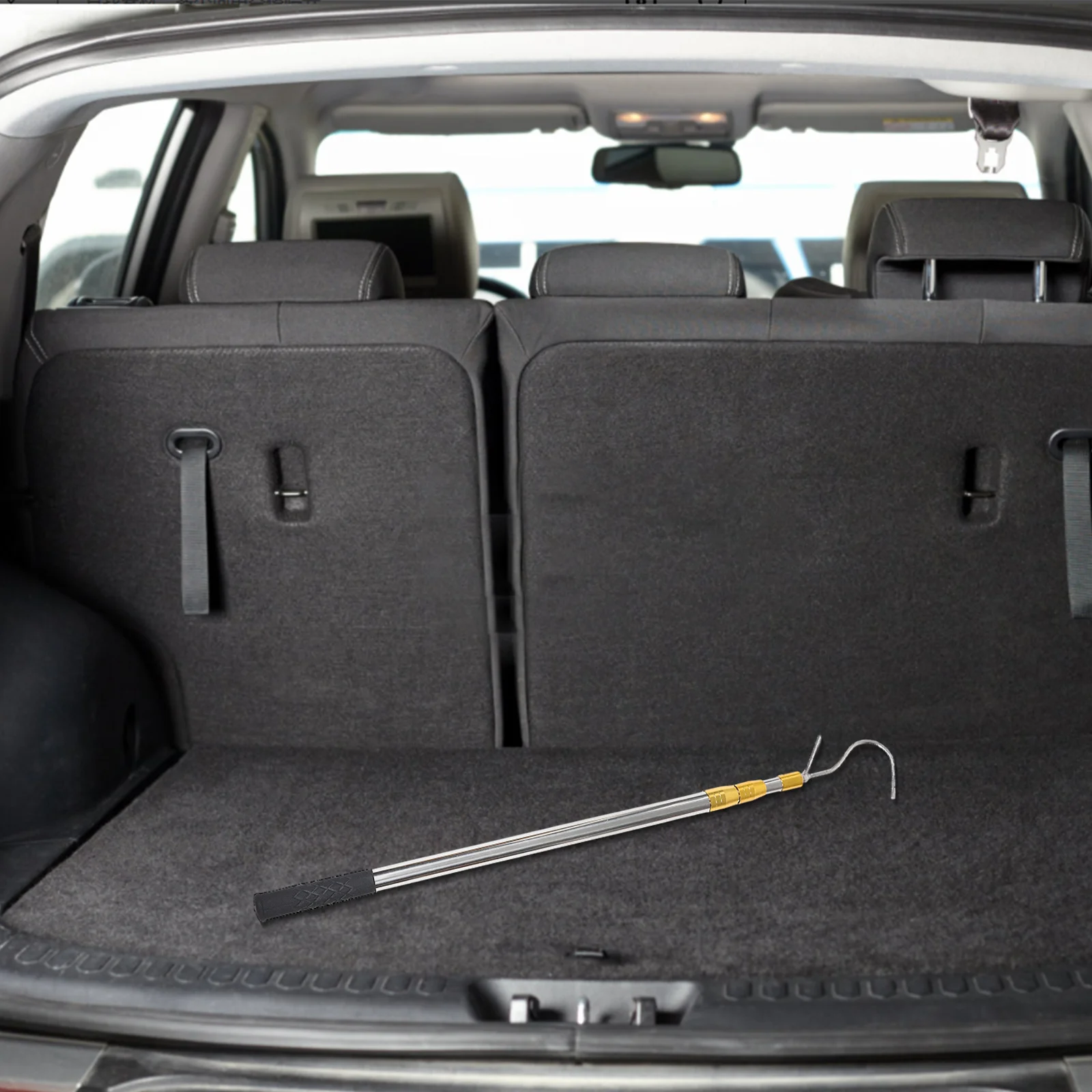 

ZUNOXAZ Portable RV Awning Pull Rod 1.5M Telescopic Opener for Camping Outdoor Compact Design Extended Retracted