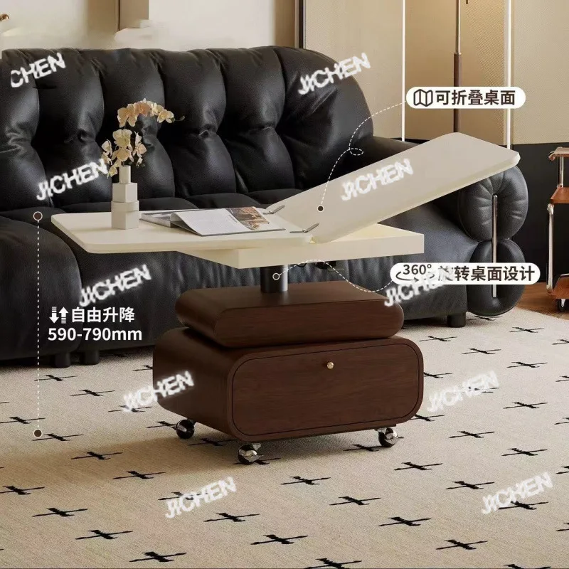 

Neu Versandte Artikel подвижный складной журнальный столик для гостиной, дома, небольшой квартиры, журнальный столик, обеденный стол «два в одном», li