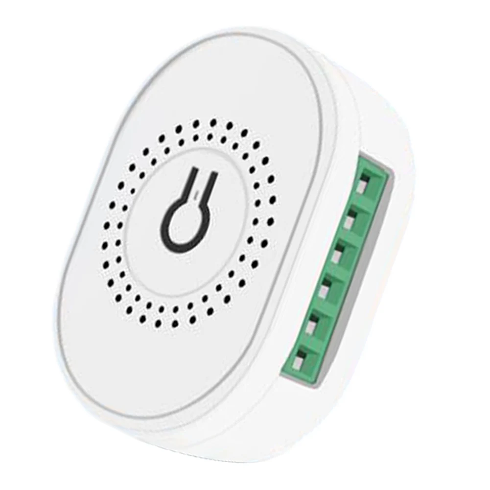 

Для Alexa для Echo компактный модуль переключателя двойной переключатель управления прихожей белый черный двухканальный модуль выключателя света