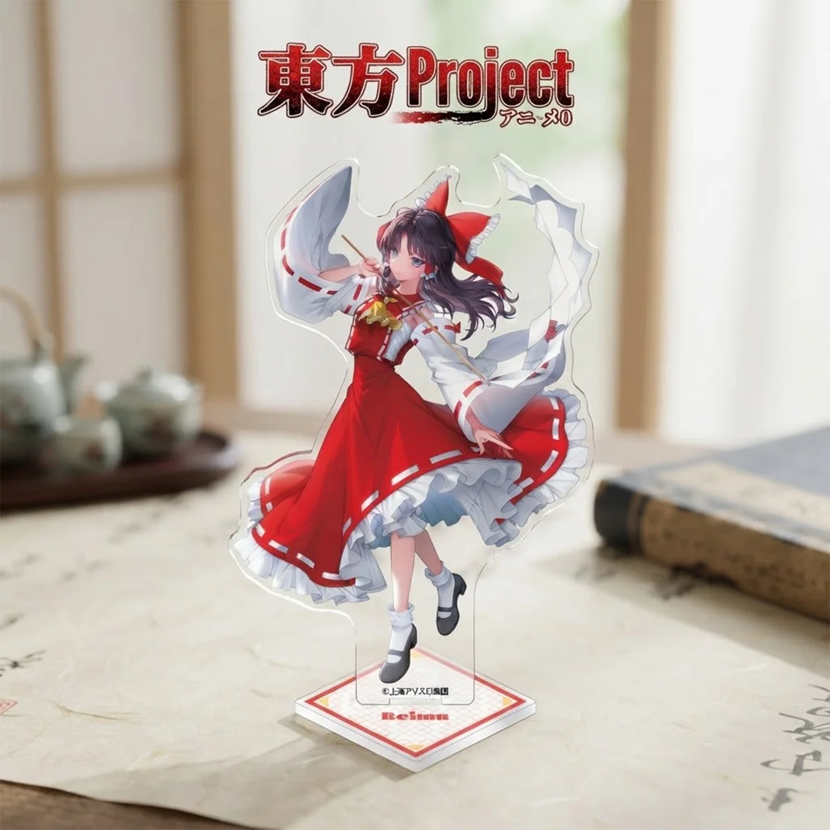 Anime Touhou Project 15cm Acrylic Stand Sakuya Flandre Holiday Gift Independence Day Table Cabinet Touhou Manga keychain Figure