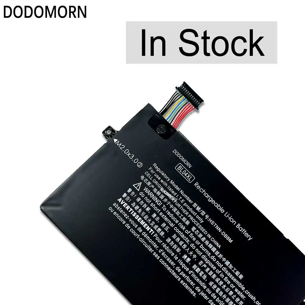 DODOMORN BL04XL Laptop Battery For HP EliteBook X360 1040 G5 G6 Series Notebook BL04056XL HSTNN-DB8M L07041-855 L07353-241 7.7V