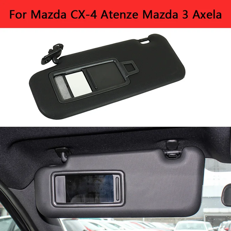 

Car Sun Visor Sun Shielding Visor With Makeup Mirror For Mazda CX-4 2016-2021 Atenze 2014-2018 Mazda 3 Axela 2014-2018