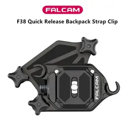 Falcam F38 Quick Release Backpack Strap Clip Universal Arca Swiss DSLR Camera Quick Switch Plate Clamp Photography Accessories