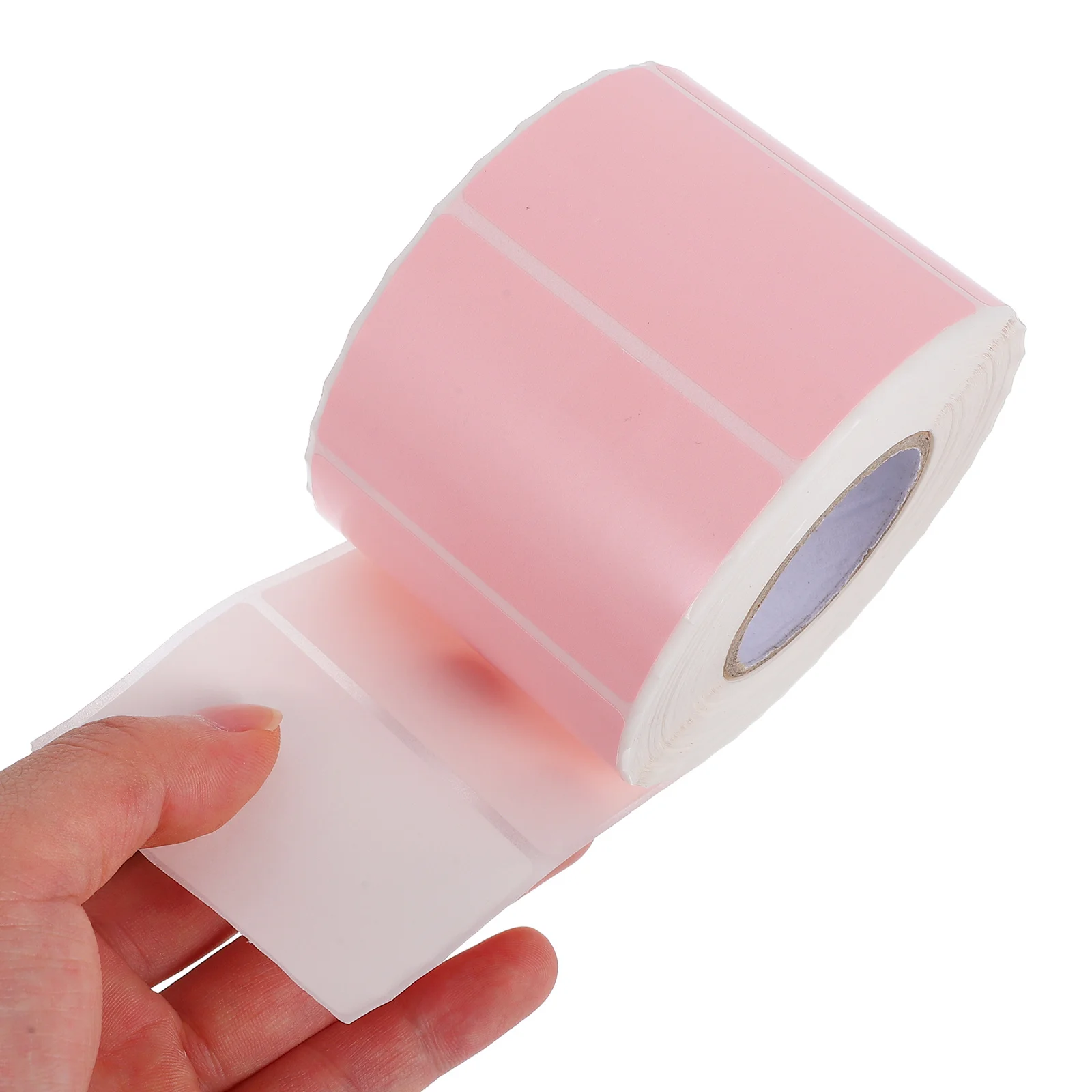 Label Termal 60X40Mm Stiker Kosong Tahan Air Tahan Minyak Berperekat untuk Label Folder Toko Teh Susu Dapur Kantor