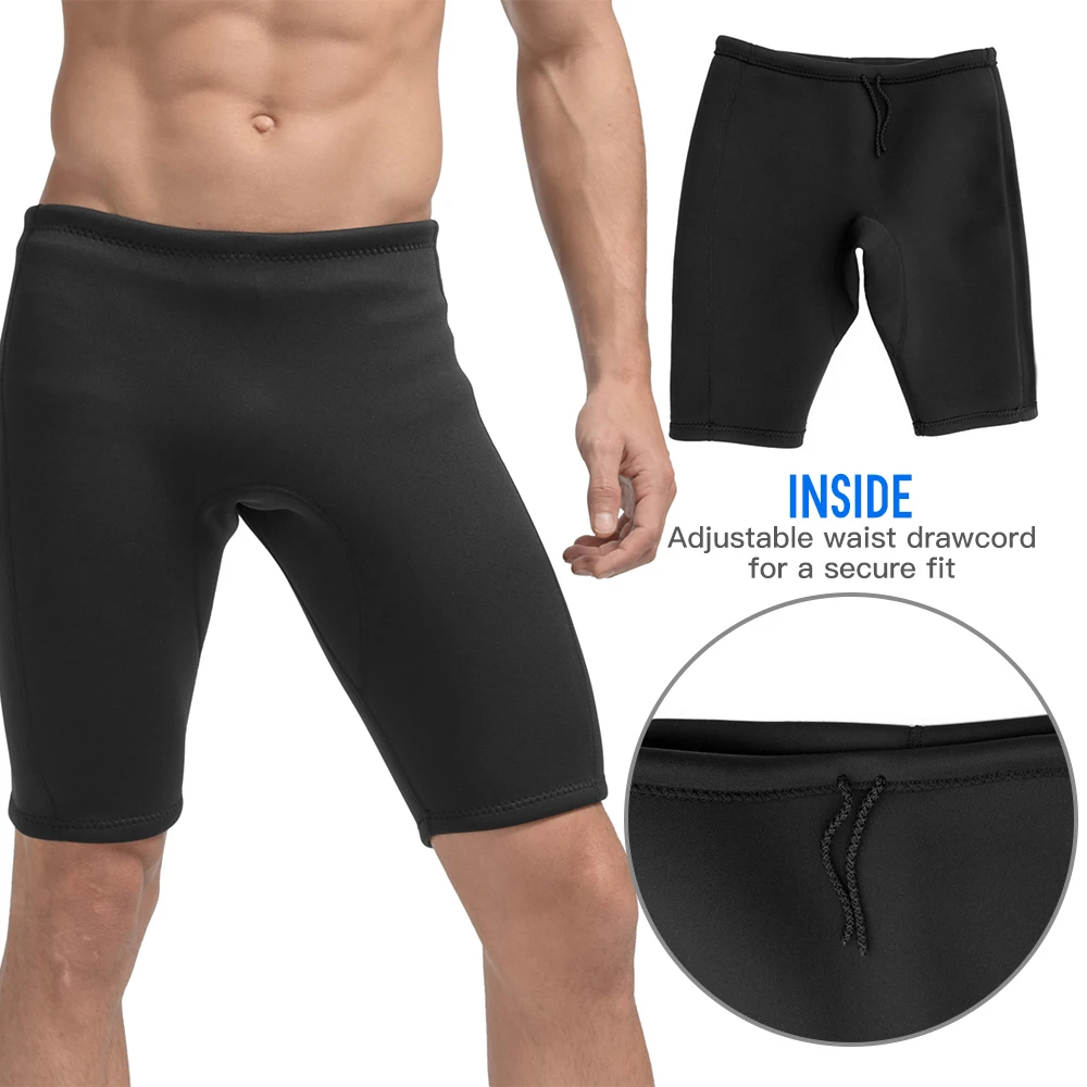 3mm Neoprene Wetsuit Shorts Men's Swimming Trunks Diving Pants Water Sport Underwear Swimsuit Bottom Men Swimming Wet Suits view 5