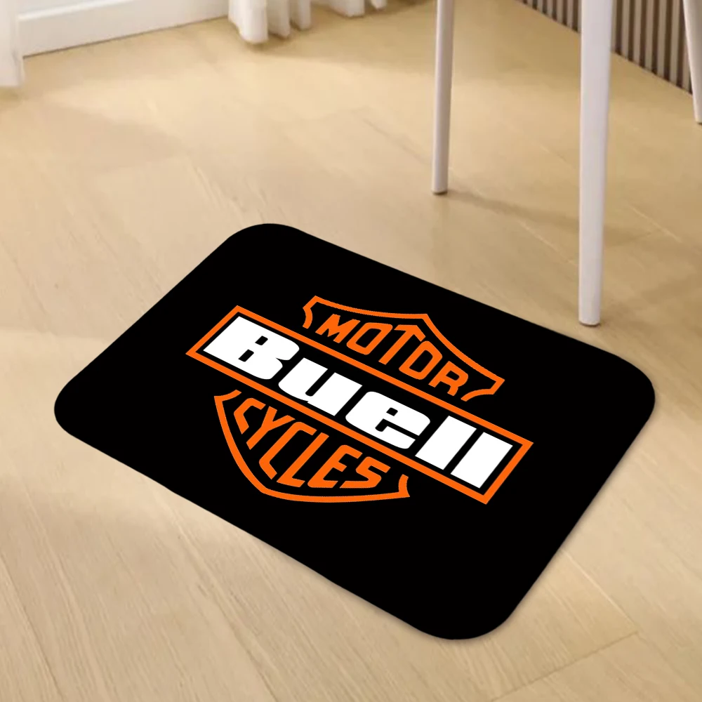 Buell Motorcycles Matter Doormat Living Room Carpet Entrance Bathroom Floor Mat  Door Rug Home Decoration 120