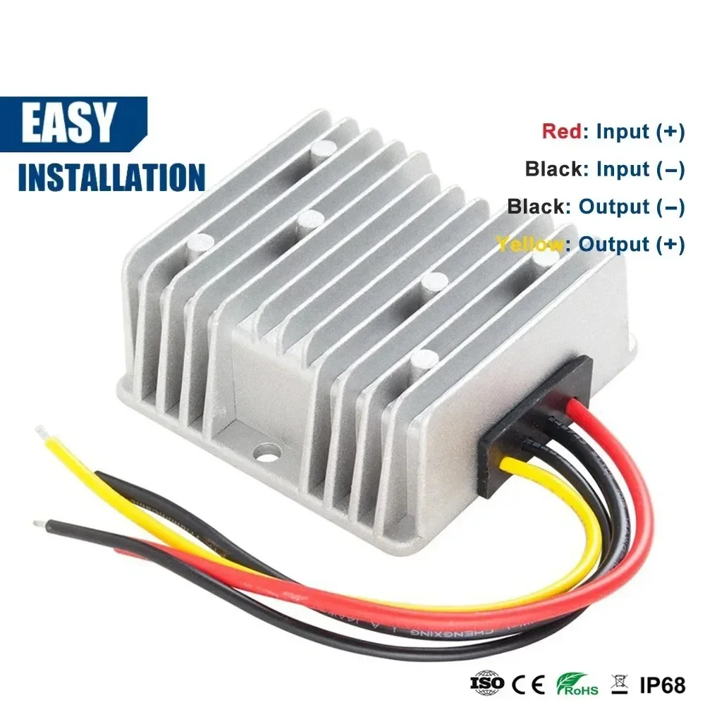 72V 60V 48V 36V 24V a 12V 20A 15A 10A 5A trasformatore regolatore di tensione Step-Down convertitore DC DC 18-90V alimentatore per auto ce