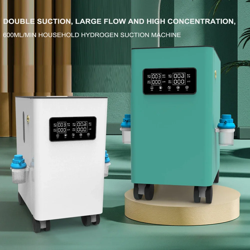 High Concentration 600ML/Min PEM hydrogen Gas Generator Hydrogen Inhaler Hydrogen Absorption Machine Electrolysis