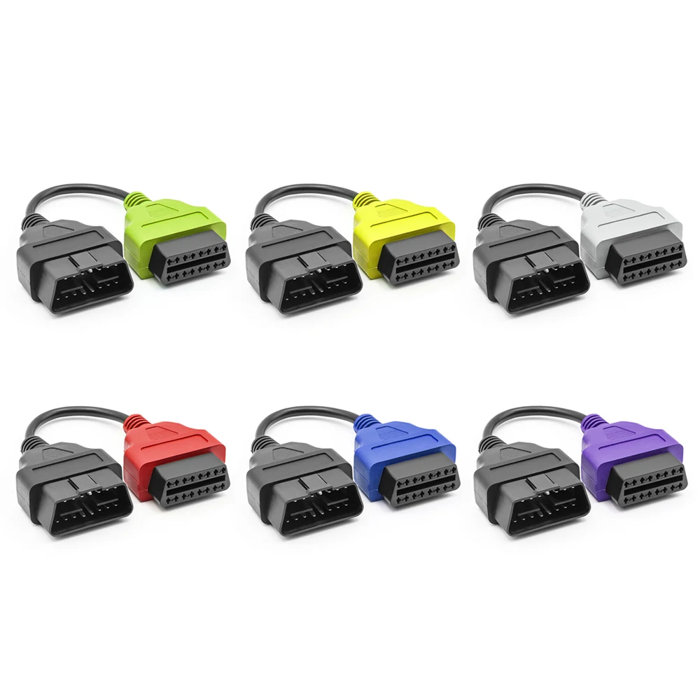 Obd 2 ماسح ضوئي للسيارة MultiECUScan كابل محول التشخيص لمسح وحدة التحكم الإلكترونية المتعددة FiatECUScan 6 ألوان أداة الماسح الضوئي التشخيصي