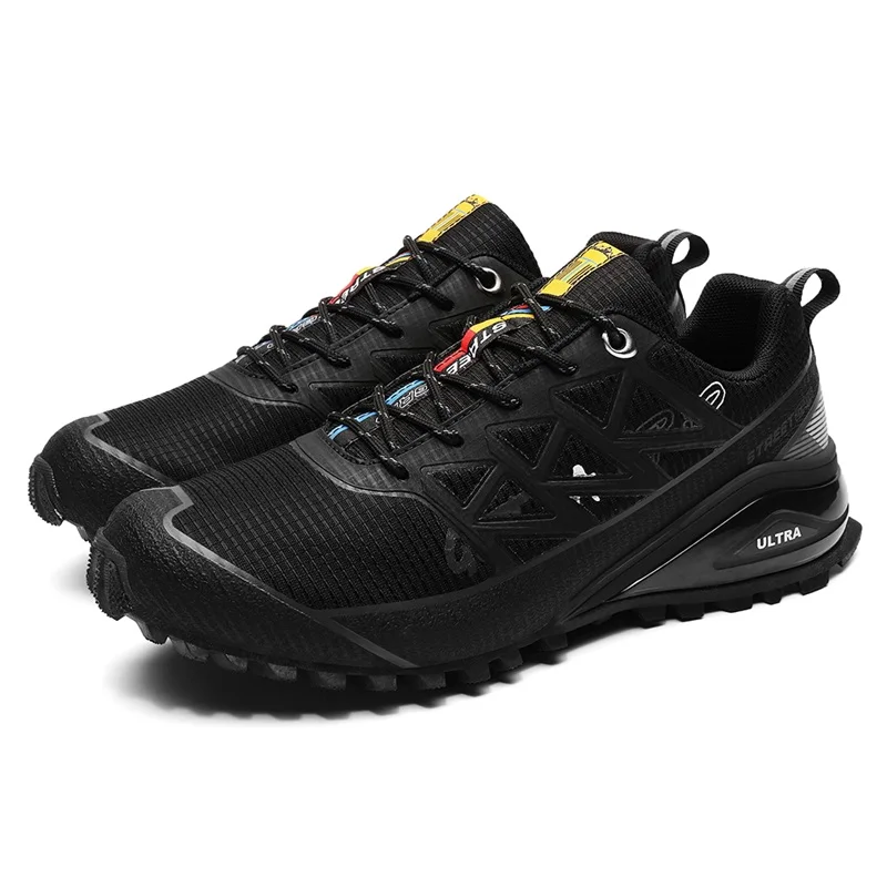 Spring Autumn Men Outdoor Waterproof Sneakers Hiking Trekking Shoes Trail Running Shoes Ultra Grip Anti-Skid Big Size 50 51 52