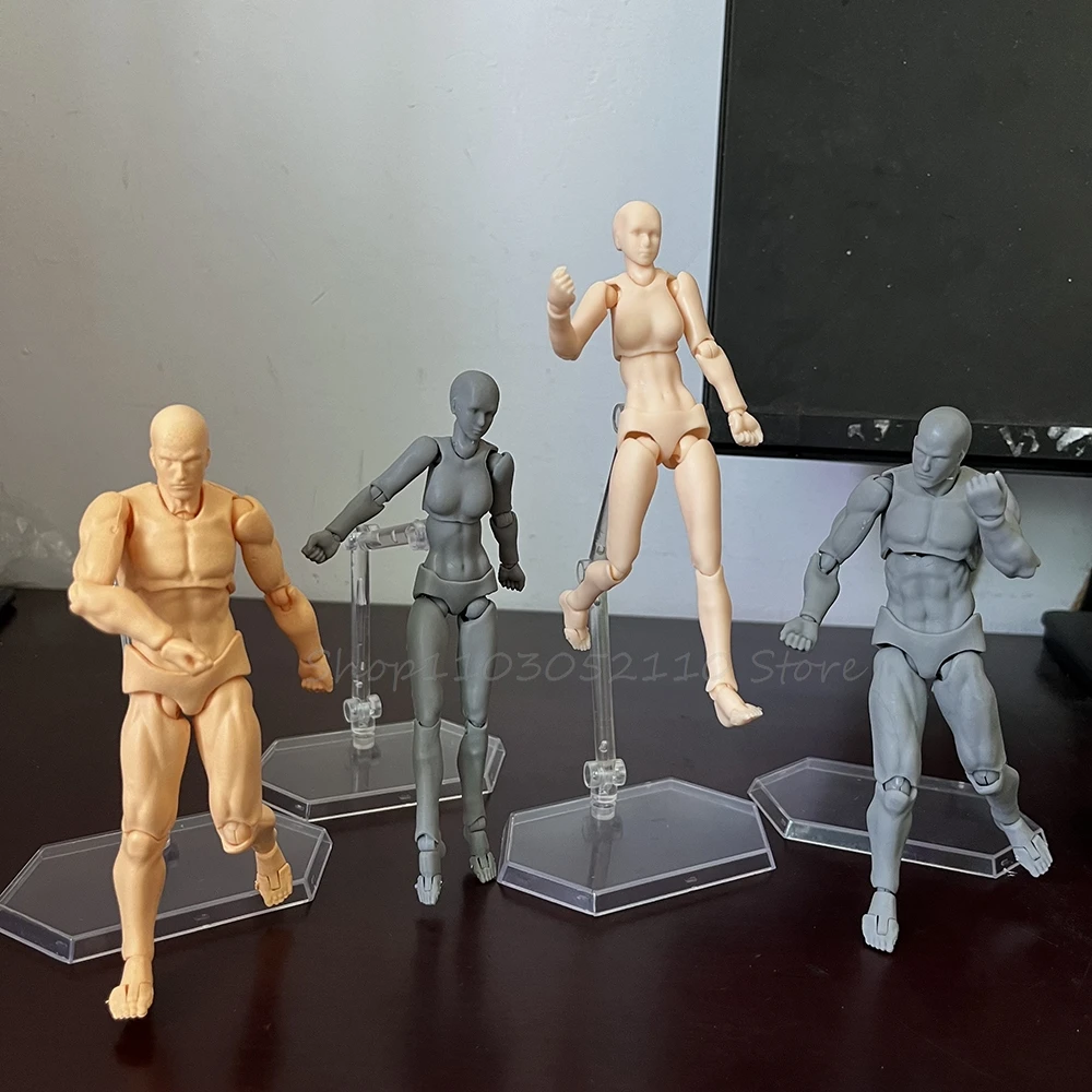 Anime-Künstler Kunstmalerei Figur Skizze Zeichnung Männlich Weiblich Beweglicher Körper Actionfigur PVC-Modell Puppe Geschenke