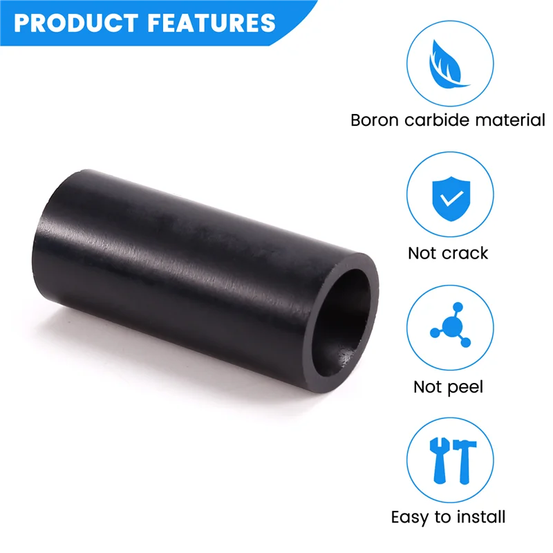 

75STO-45X20x8mm Boron Carbide Air Sandblaster Nozzle Sandblasting Tool Tip Abrasive Blasting Sandblast Cabinet Tool