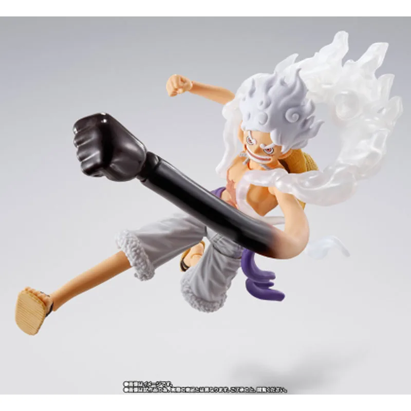 ฟิกเกอร์แบนไดแท้ S.H.Figuarts เมงฉี ดี. ลูฟี่ - เกียร์ที่ 5 ขนาด 155 มม. ของเล่นฟิกเกอร์อนิเมะสำหรับเด็กผู้ชาย ของขวัญคริสต์มาส ของสะสม