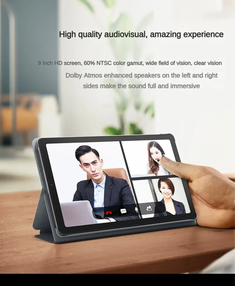 ROM Global Lenovo tablet Qitian K9 pantalla LCD LTE4G de 9 pulgadas MTK G80 5001mAh batería 1280*800P 60Hz tarifa de actualización 4G64G