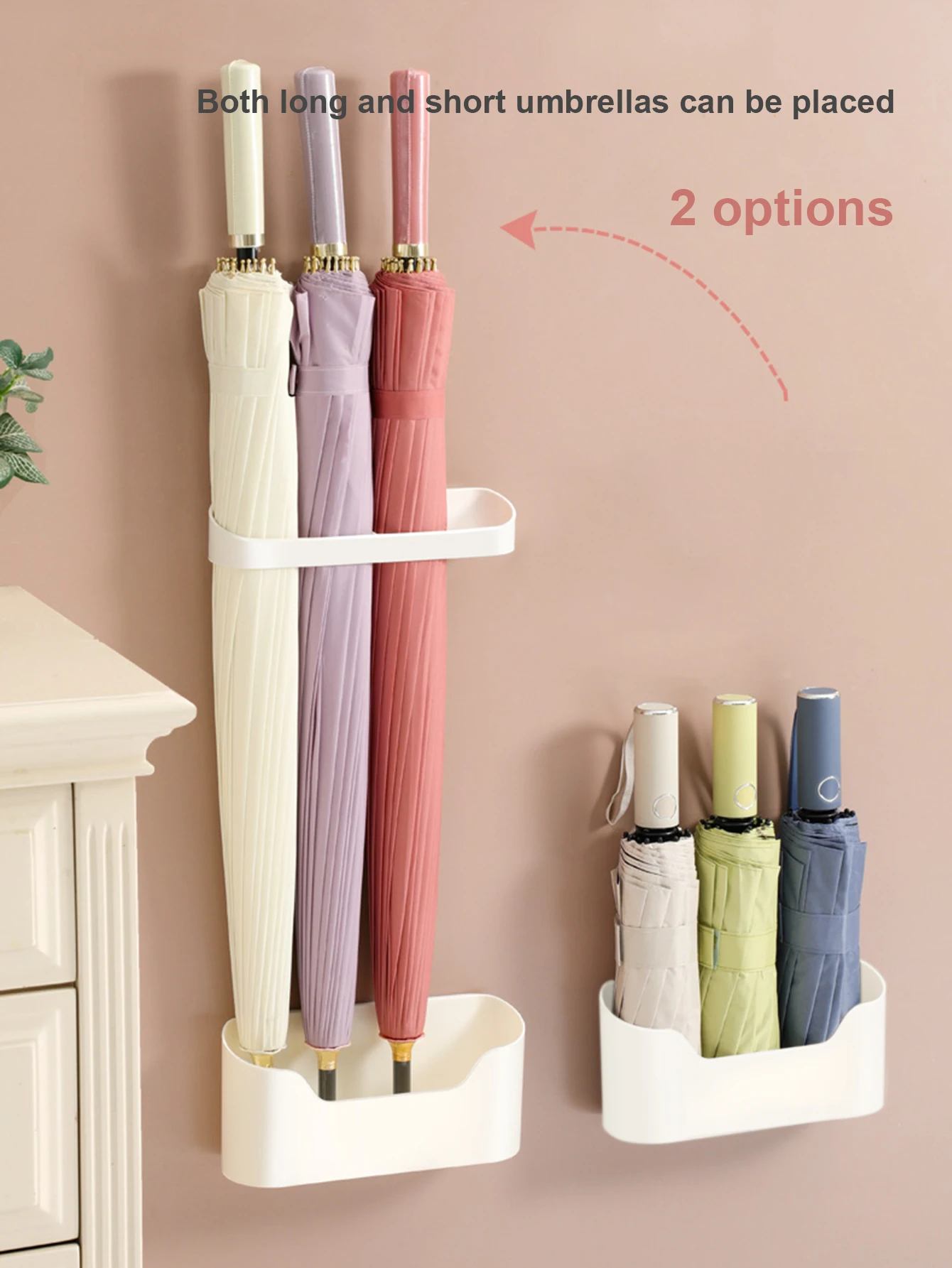 Umbrella Storage Rack, Home Door Hook, Non Perforated Wall Hanging, Entrance Door Hanging, Umbrella Draining Storage Rack