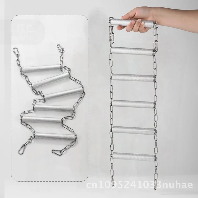 

Parrot Climbing Ladder Birdcage Toy Station Rod Medium and Large Parrot Ladder Bite Resistant Grinding Claw Stairs