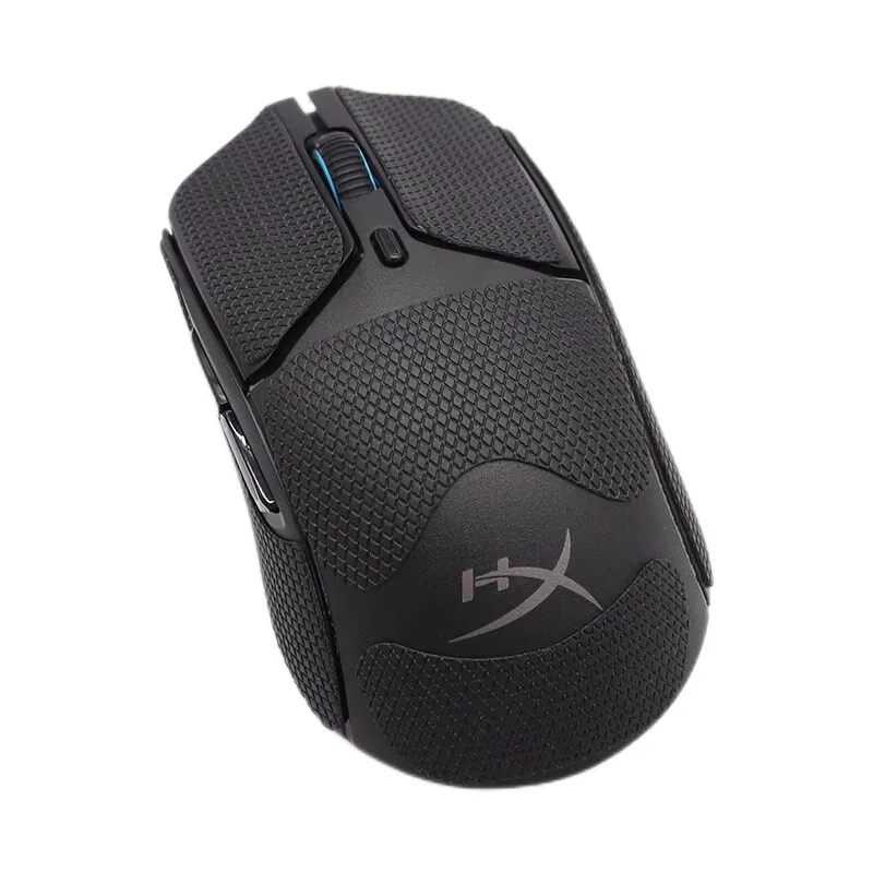 1 Juego de pegatinas antideslizantes para ratón, para HYPERX Pulsefire Haste, 2 ratones, cinta antisudor, cubierta completa ultrafina