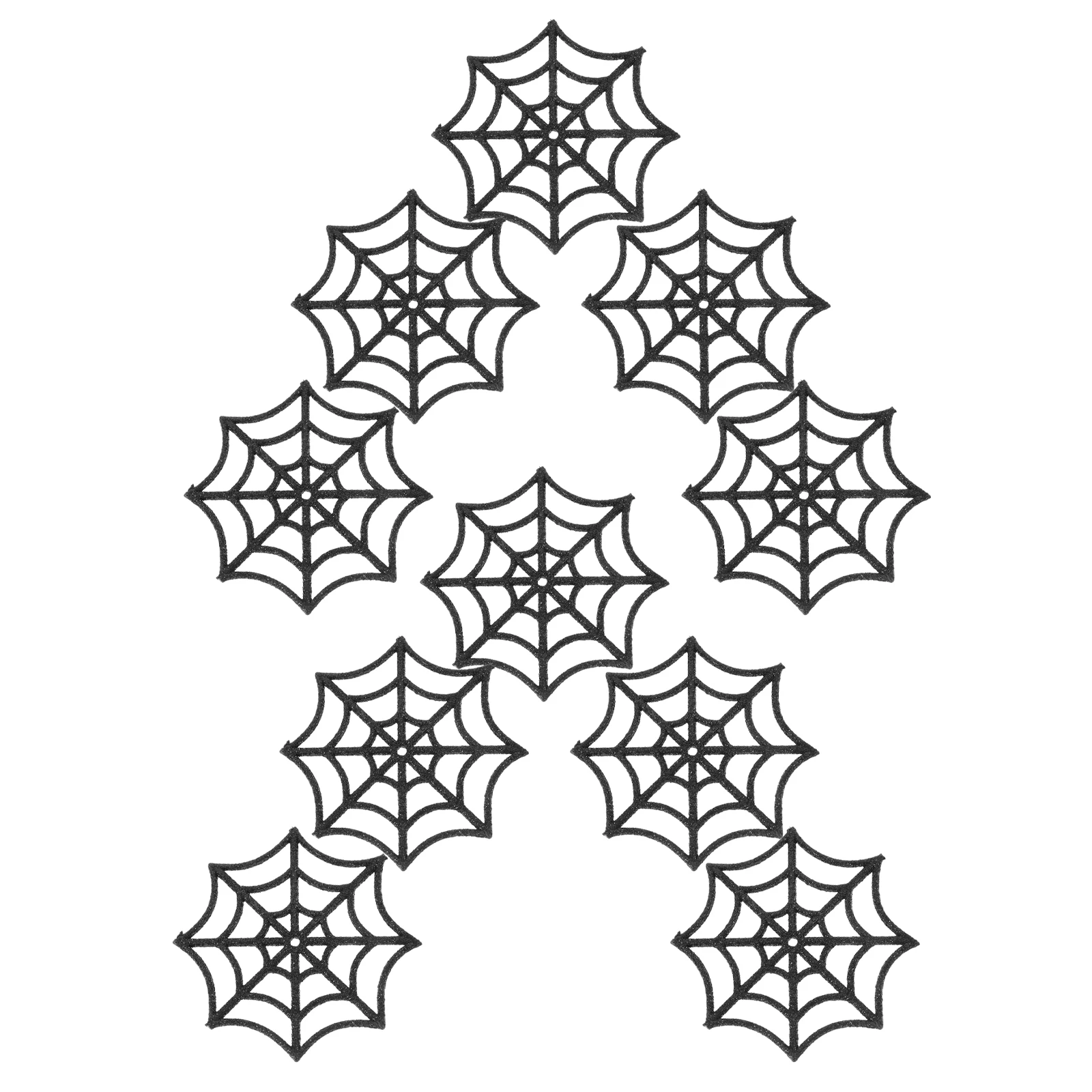 

10 Pcs Spider Web Decoration Decorations Halloween Webs Indoor Realistic Scary Party Cobweb Plastic Spiderweb Office