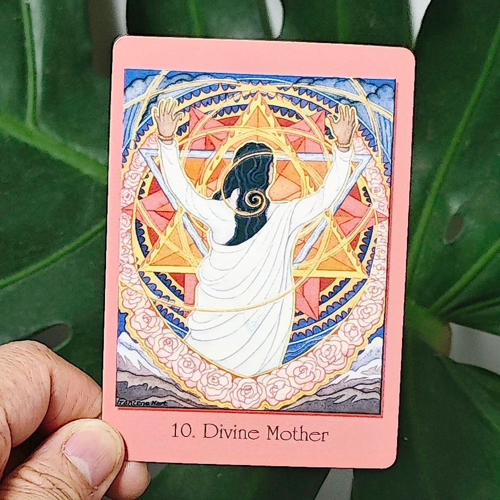 بطاقات الهندسة المقدسة للمسار البصري 64 قطعة بطاقات أوراكل دمج الرياضيات والعلوم والروحانية 10.4*7.3 سنتيمتر #5