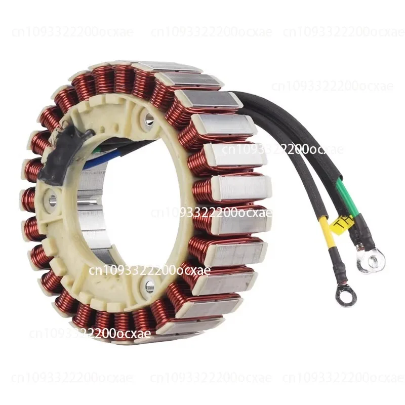 

Electric tricycle generator range extender stator winding coil assembly 24 volts built-in 60 volts