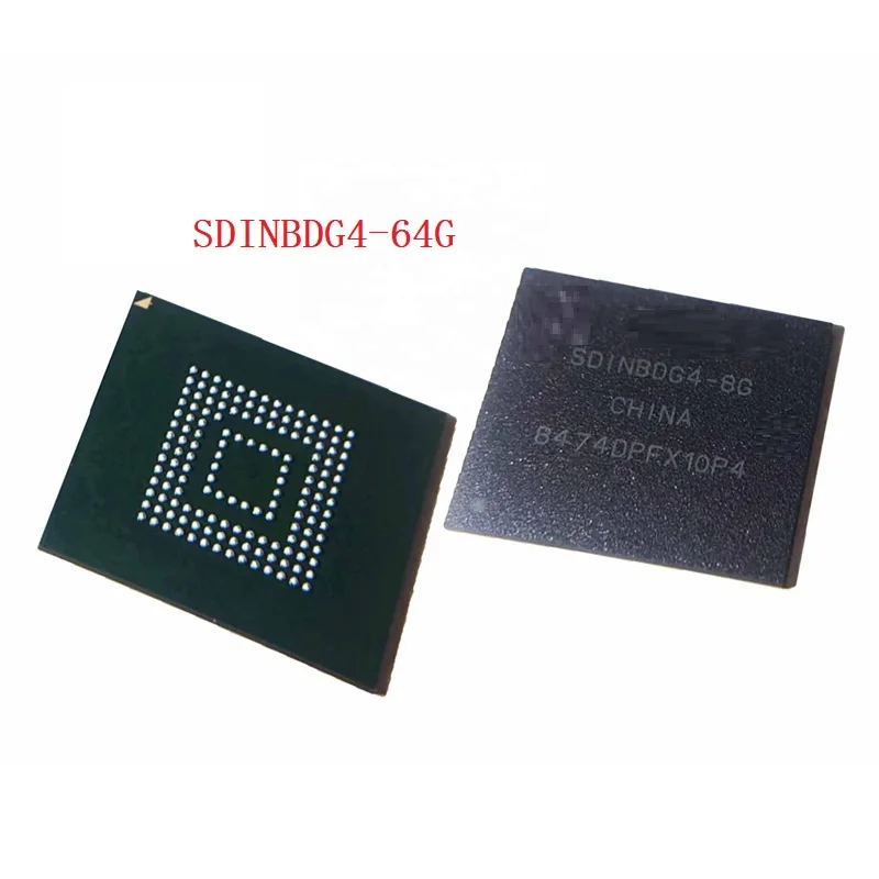 

(10 PCS ) SDINBDG4-64G IC Chip Original New BGA Memory IC Flash Electronic Component SDINBDG4