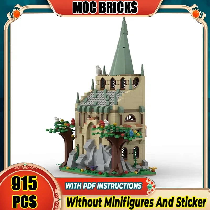 

Magical Movies Model Moc Building Bricks Medieval Card Castle Technology Modular Blocks Gifts Christmas Toys DIY Sets Assembly